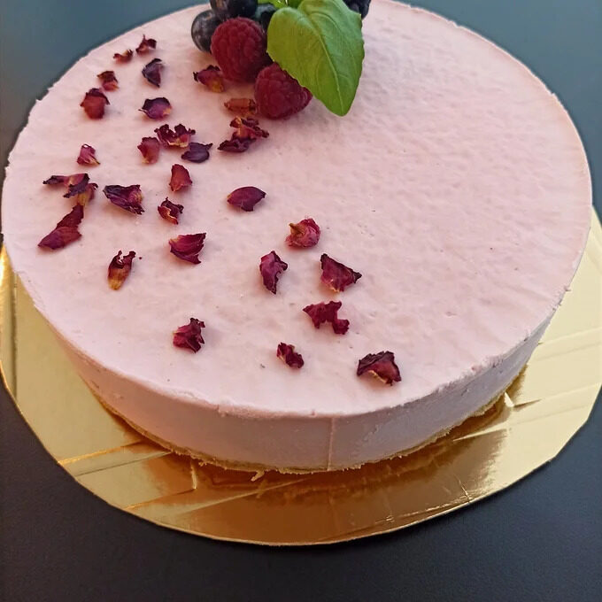 Cheese Cake de Rosas