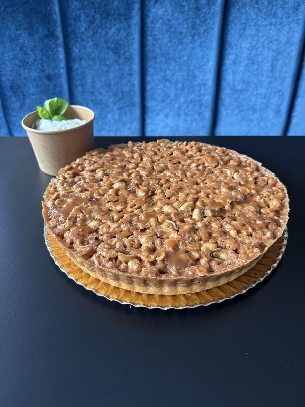 Tarte de Amendoim e Queijo Creme